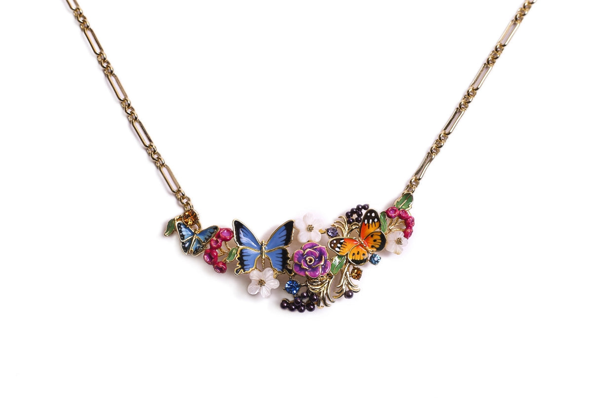 Bill Skinner Butterfly Necklace