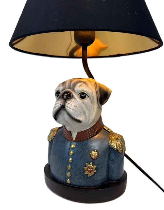 Gentry Pug Table Lamp