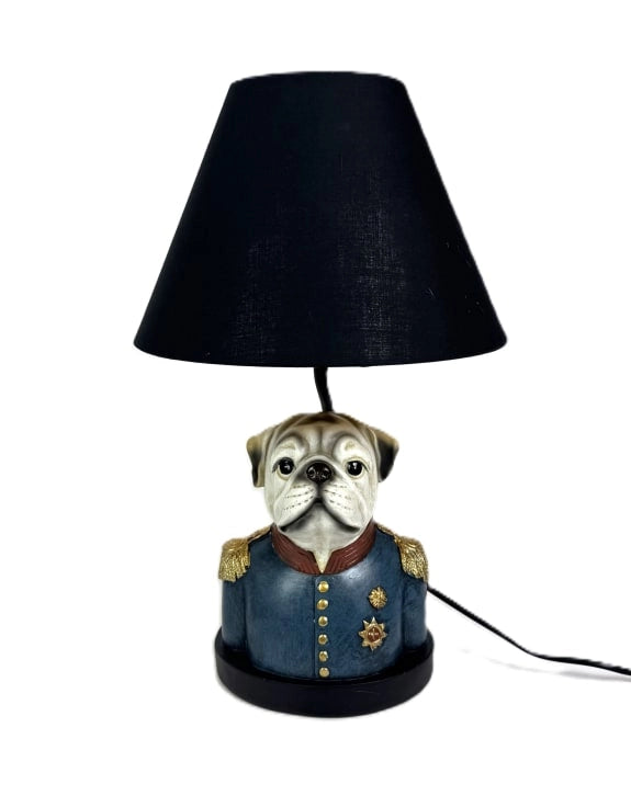 Gentry Pug Table Lamp