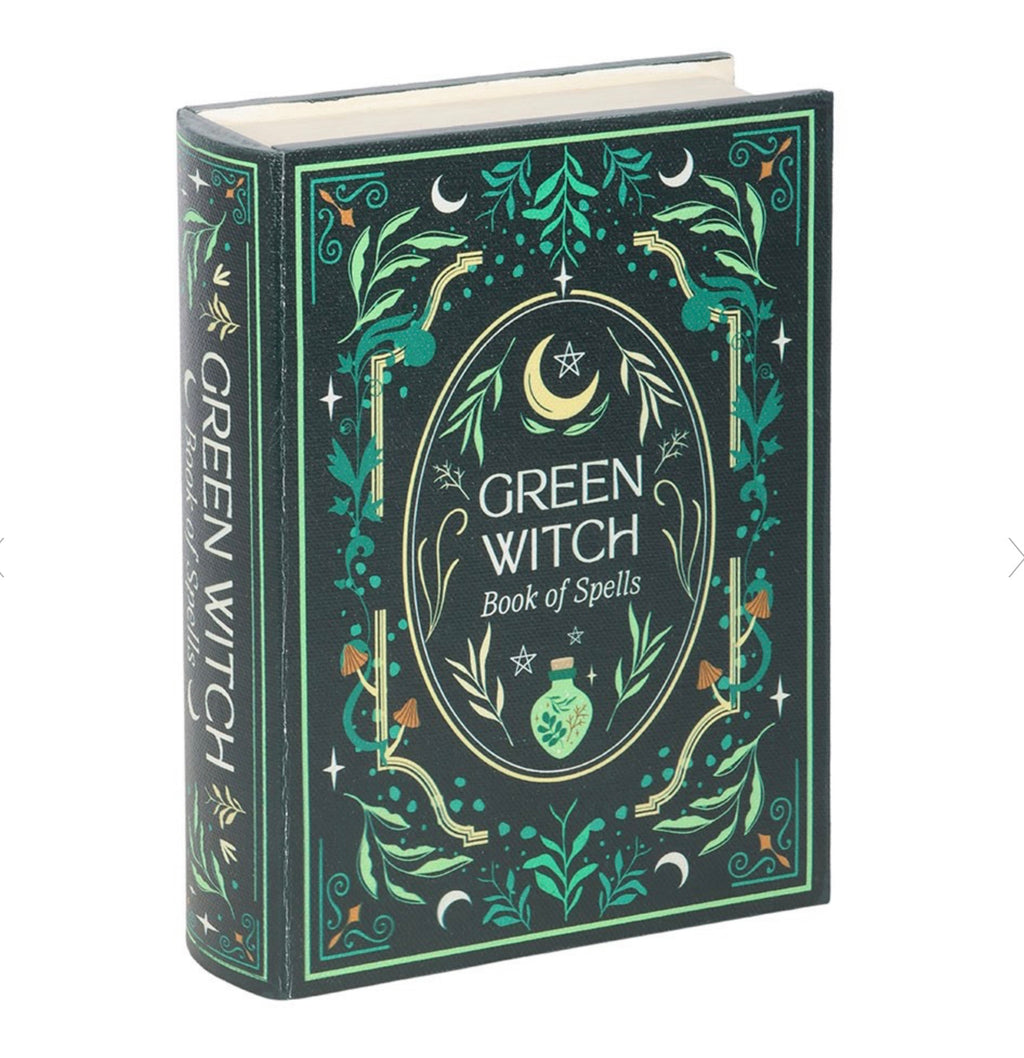 Green Witch Book Storage Box