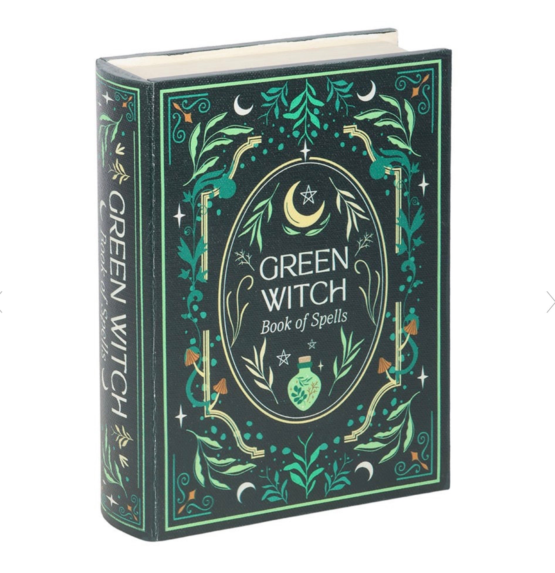 Green Witch Book Storage Box