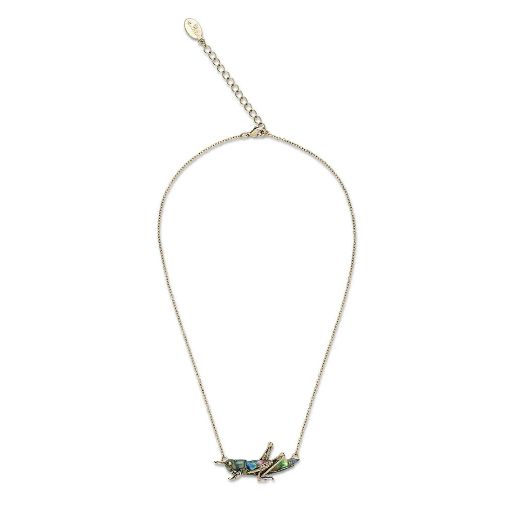 Bill Skinner Grass Hopper Necklace