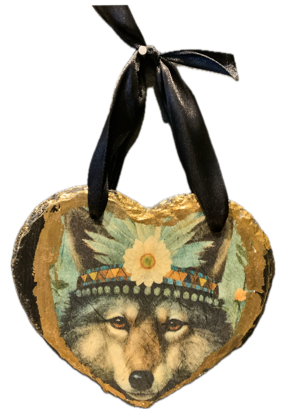 Wolf Wall Plaque