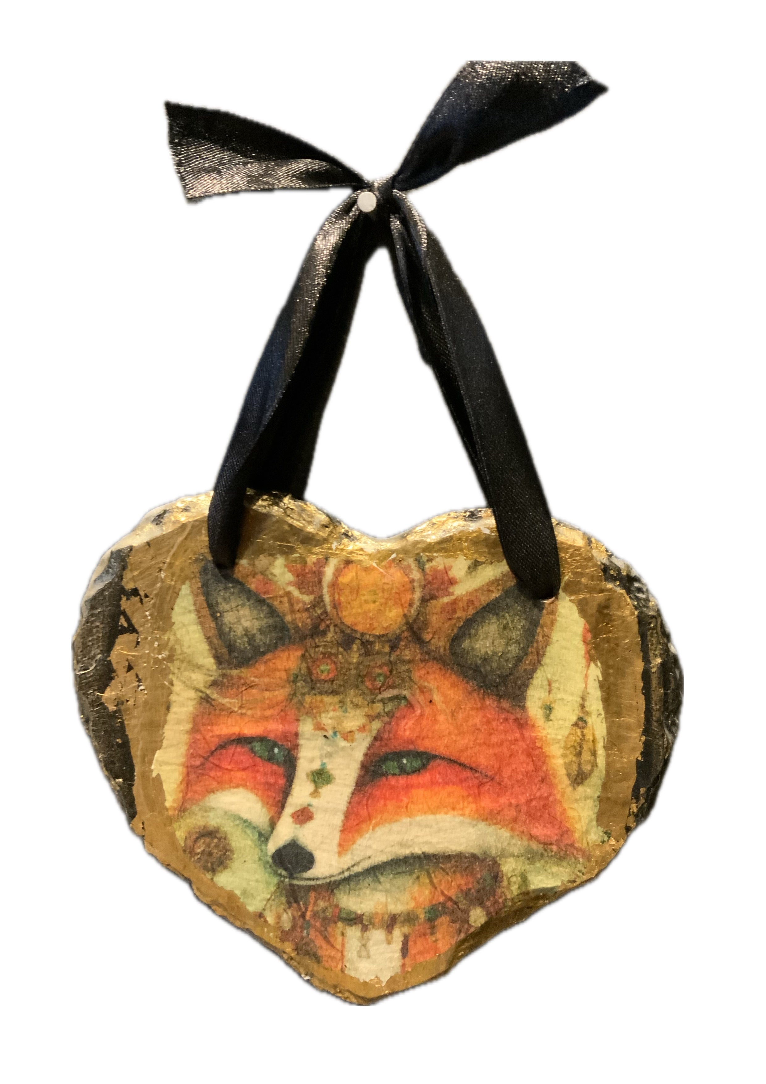 Fox Heart wall hanging