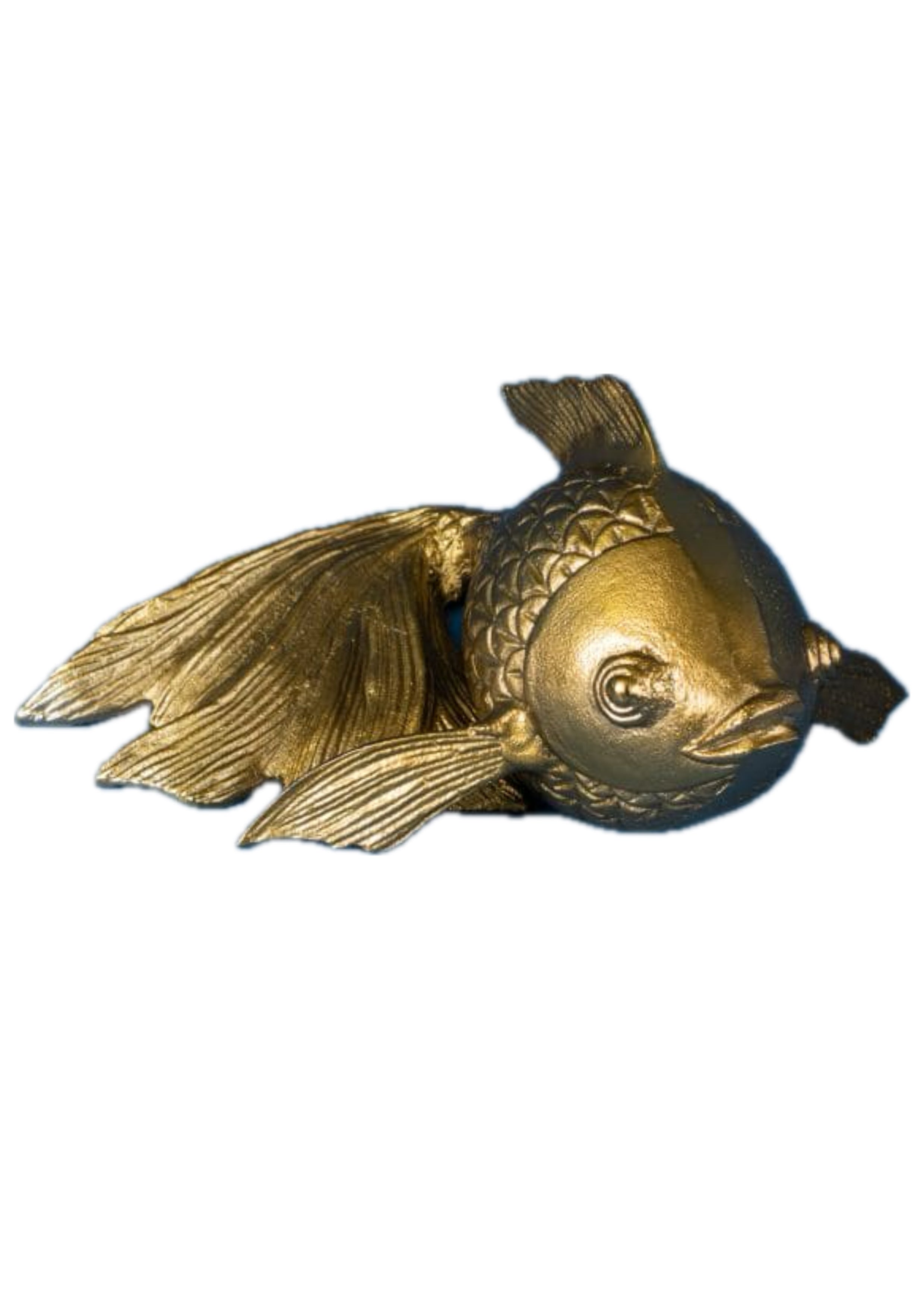 Gold Aluminium Wall or Table Fish