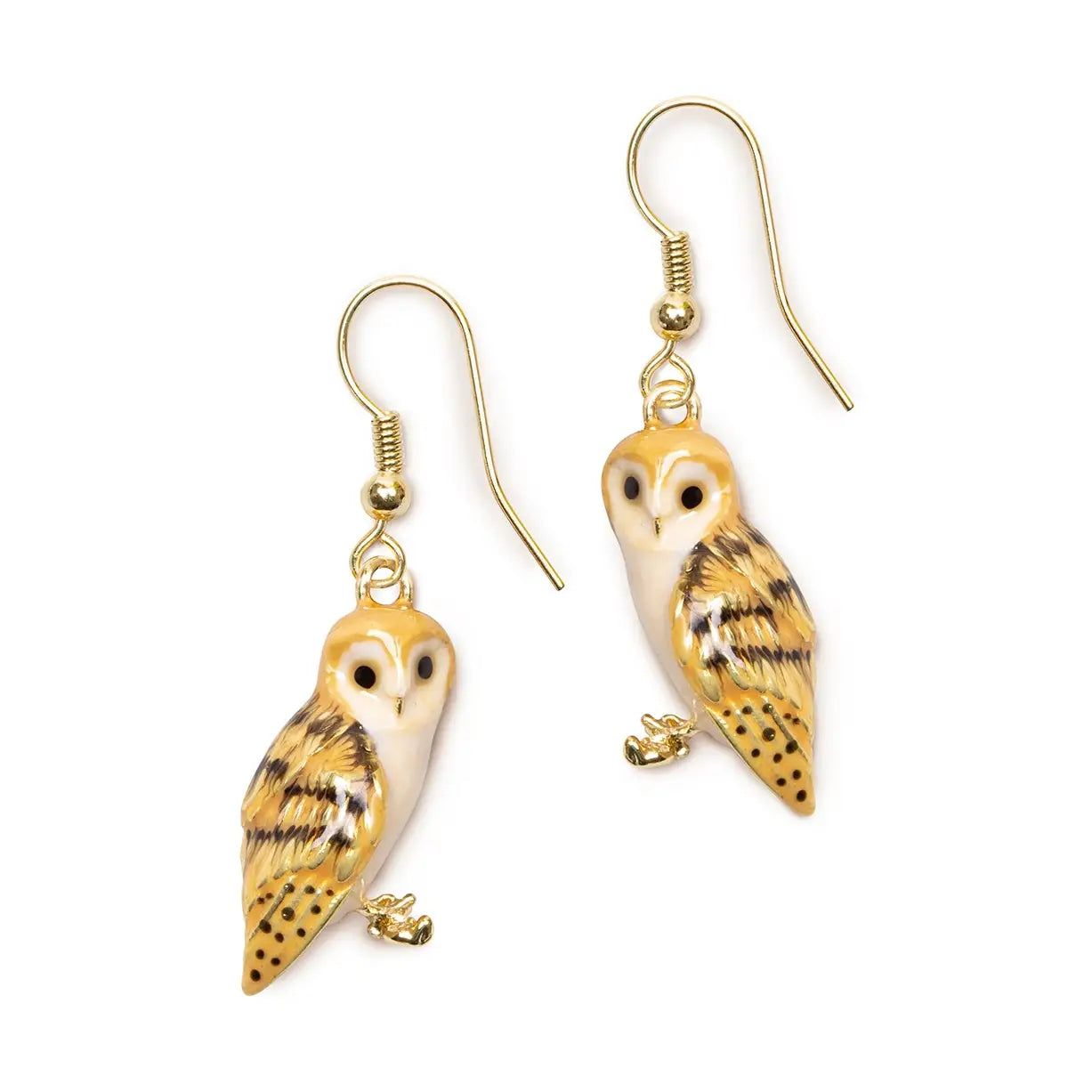 Bill Skinner Owl Drop Earrings