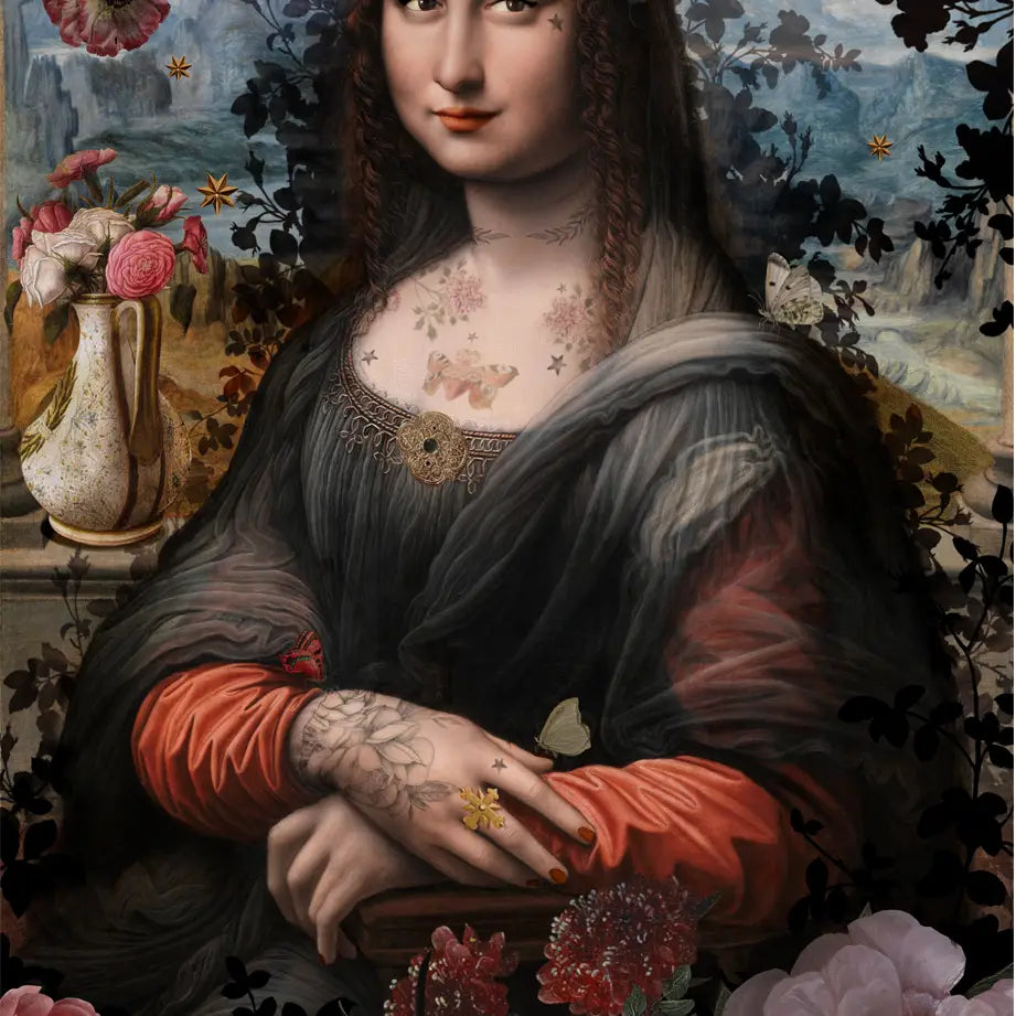 Voglio Bene Wall Hanging Mona Lisa